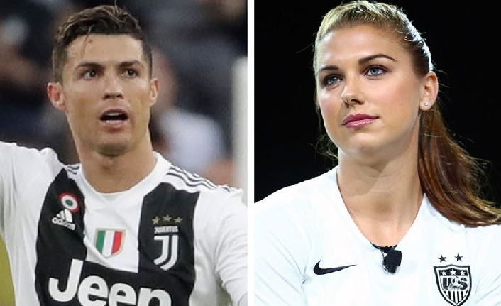 Alex Morgan'dan Ronaldo'ya iğneleyici mesaj